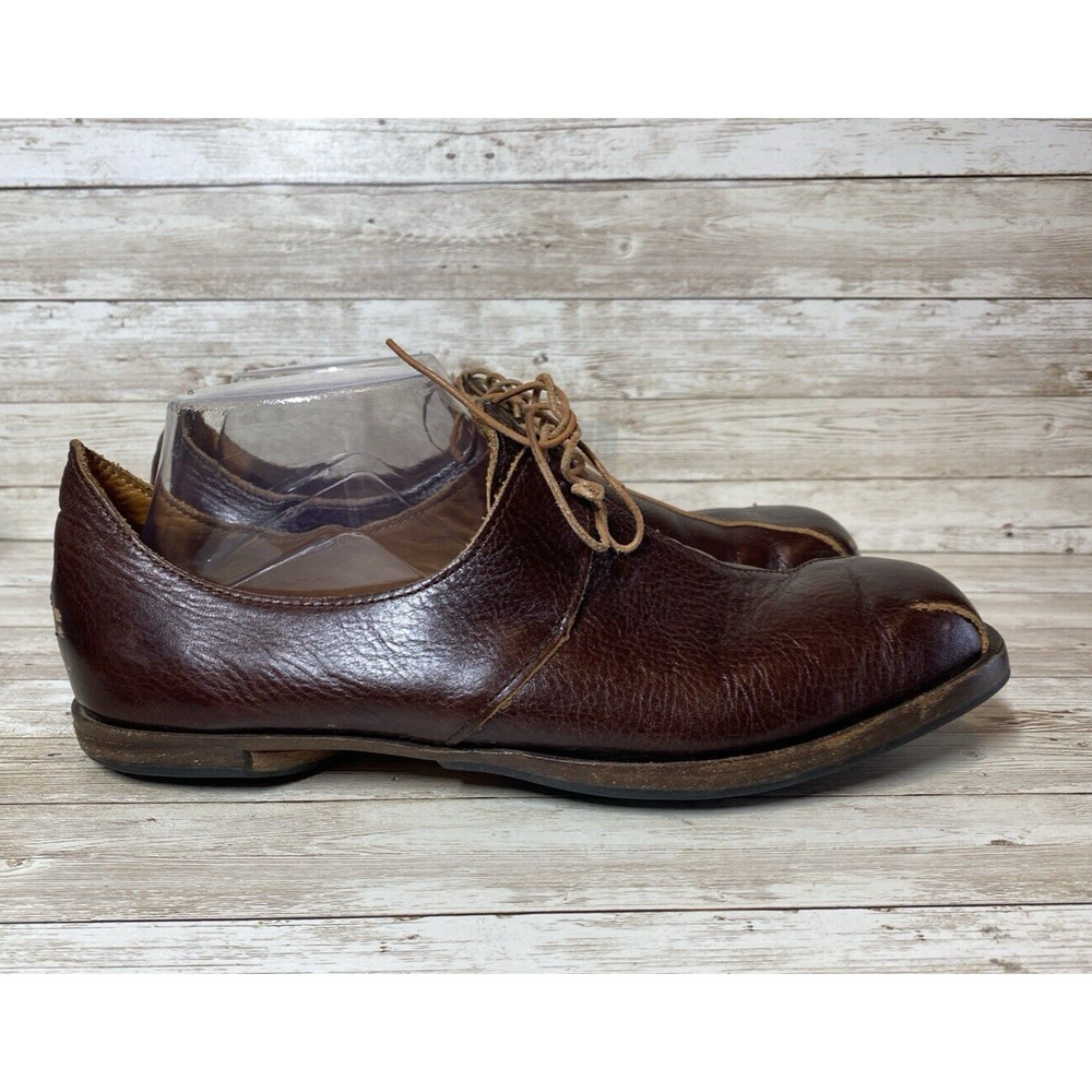 Cydwoq Shoes Womens 40EU / 10US Brown Leather Handmade USA Architectural Vintage - Picture 6 of 16